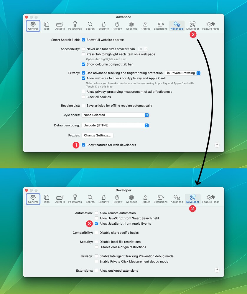 How to enable "Allow JavaScript from Apple Events" in your browsers ...